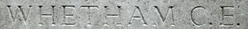 Charles Edward Whetham