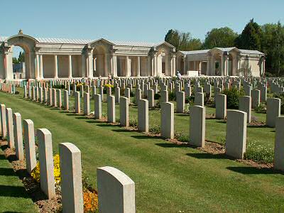 Faubourg D'Amiens Cemetery, Arras.