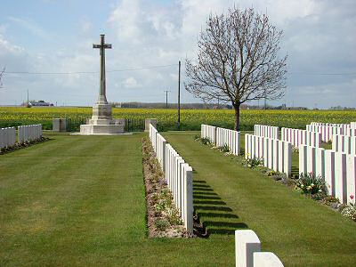 Aubers Ridge British Cemetery