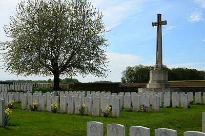 Crouy British Cemetery, Crouy-sur-Somme