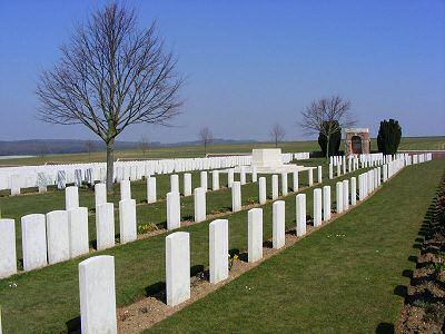 Danzig Alley British Cemetery, Mametz, Somme