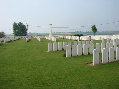 Flesquieres Hill British Cemetery, France Nord.