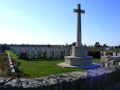 Forenville Military Cemetery, France Nord