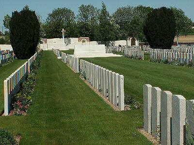 Grevillers British Cemetery, Pas de Calais