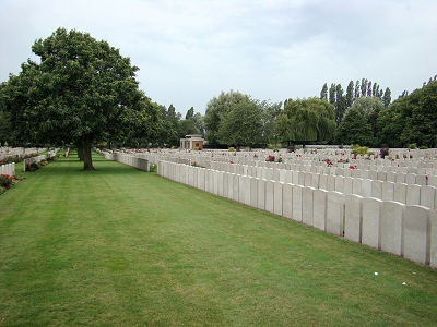 Lijsenthoek Military Cemetery, Poperinge, Belgium