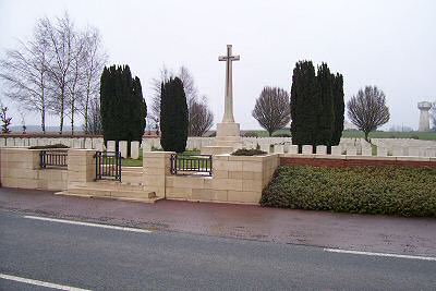 Queens Cemetery, Bucquoy, Pas de Calais