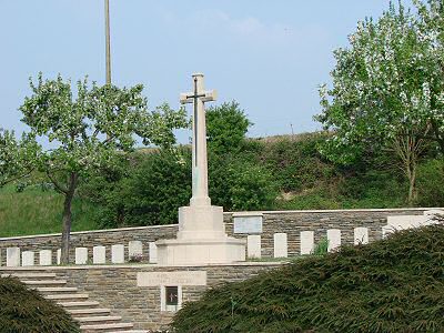 Ribecourt British Cemetery, France Nord.