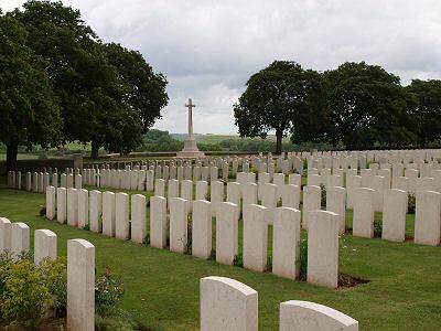 Rocquigny-Equancourt Road British Cemetery