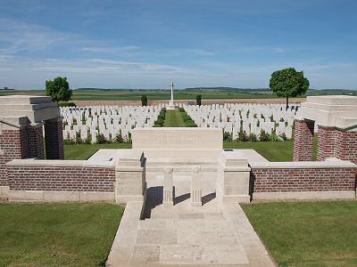 Sailly-Saillisel British Cemetery, France Somme