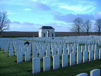 Serre Road Cemetery No.2, Pas de Calais.