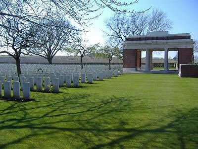 Warlencourt British Cemetery, Pas de Calais