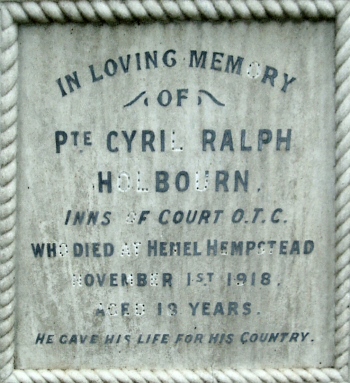 Cyril Ralph Holbourn