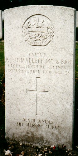 Philip F H Mallett, M.C. and Bar
