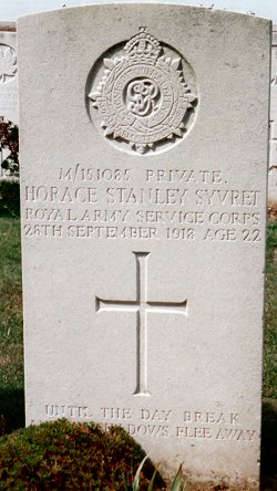 Horace Stanley Syvret