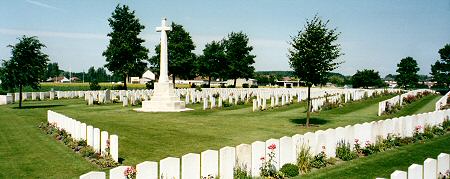 Chocques Military Cemetery, near Bethune