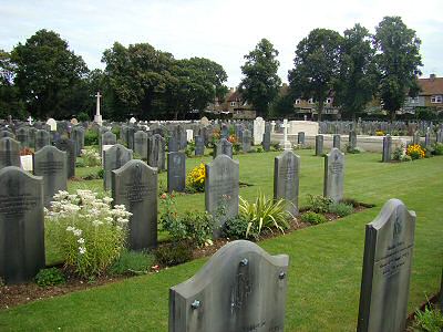 Gillingham (Woodlands) Cemetery, Kent