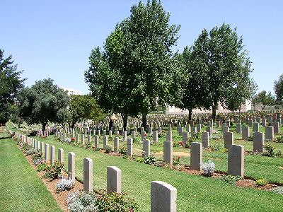 Jerusalem War Cemetery, Israel