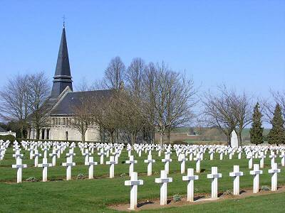 Nécropole nationale "RANCOURT", Rancourt, Somme 