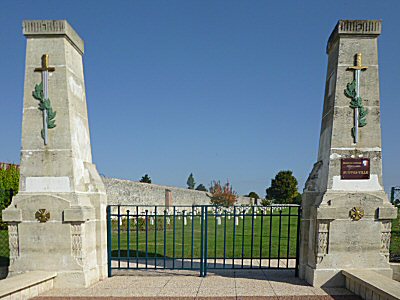 Nécropole Nationale "SUIPPES-VILLE", Suippes, Marne