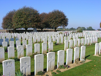Villers Hill British Cemetery, Villers-Guislain