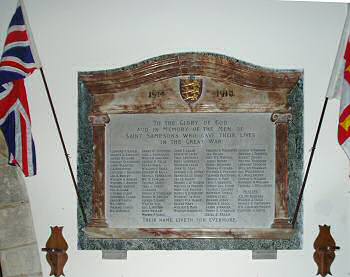 St Sampson's Parish Honour Roll