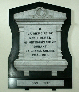 St Paul's Methodist Church  Memorial