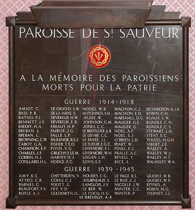 St Saviour's Memorial